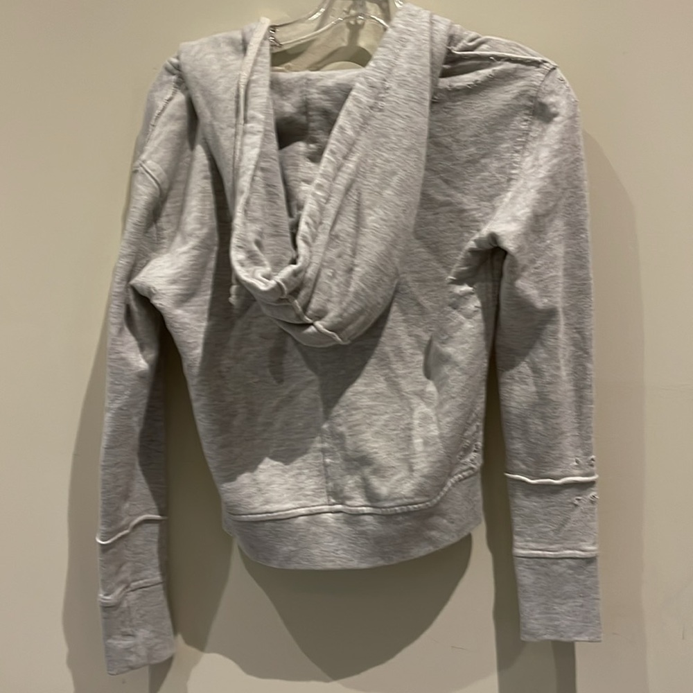 Free people distressed zipper Hoodie - Picture 5 of 5